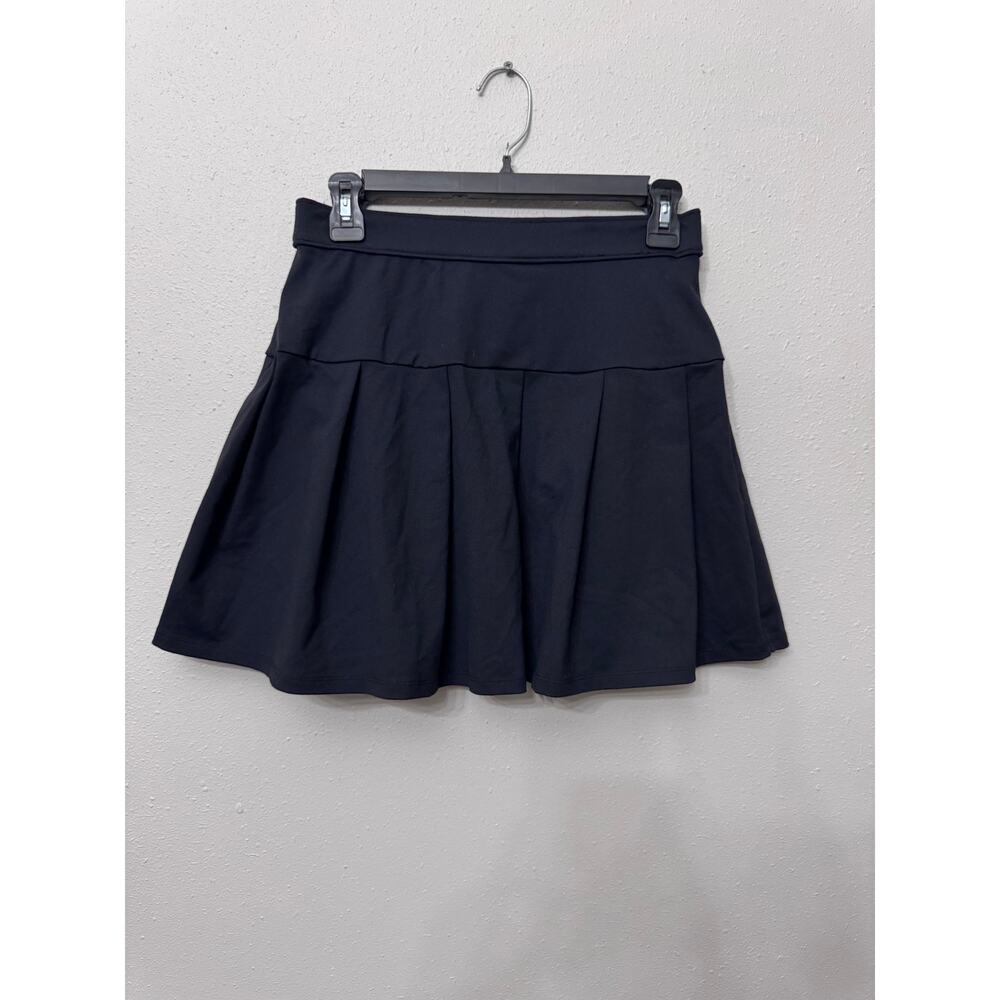 Hollister Mini Skirt XS Black Pleats‎ Ultra High Rise Academia Coquette Preppy